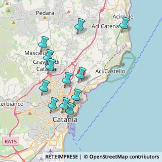 Mappa Via Sgroppillo, 95126 Catania CT, Italia (4.41333)
