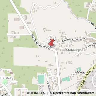 Mappa Via Campo Sportivo, sn, 95045 Misterbianco, Catania (Sicilia)