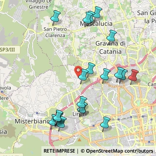 Mappa Via Federico Fellini, 95045 Misterbianco CT, Italia (2.7555)