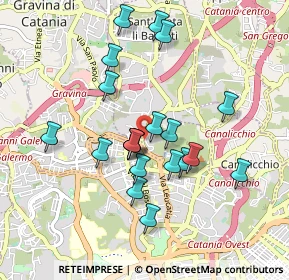 Mappa Via Luigi Einaudi, 95030 Gravina di Catania CT, Italia (0.938)