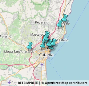 Mappa Via Luigi Einaudi, 95030 Gravina di Catania CT, Italia (3.92182)