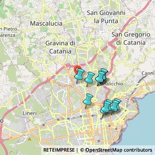 Mappa Via Giovanna Condorelli, 95125 Catania CT, Italia (2.0225)