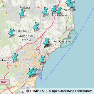 Mappa Viale delle Olimpiadi, 95126 Catania CT, Italia (6.04786)