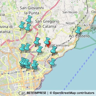 Mappa Viale delle Olimpiadi, 95126 Catania CT, Italia (2.3595)