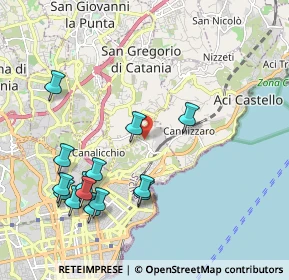 Mappa Viale delle Olimpiadi, 95126 Catania CT, Italia (2.51571)