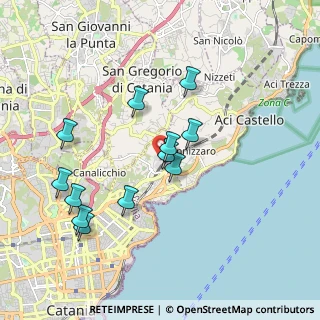 Mappa Ospedale Cannizzaro, 95126 Catania CT, Italia (2.01917)