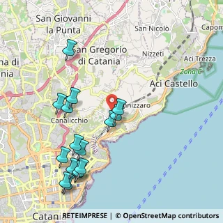 Mappa Ospedale Cannizzaro, 95126 Catania CT, Italia (2.62625)