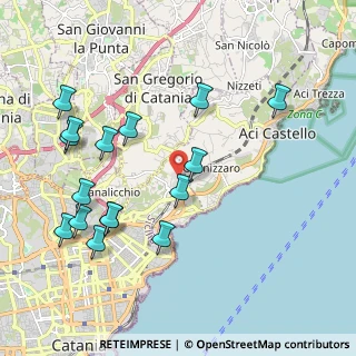 Mappa Ospedale Cannizzaro, 95126 Catania CT, Italia (2.5125)