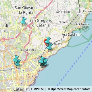 Mappa Ospedale Cannizzaro, 95126 Catania CT, Italia (2.29727)