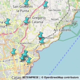 Mappa Ospedale Cannizzaro, 95126 Catania CT, Italia (3.01)