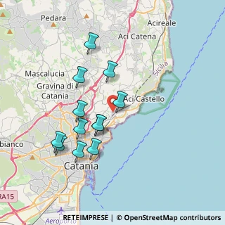 Mappa Ospedale Cannizzaro, 95126 Catania CT, Italia (3.86917)