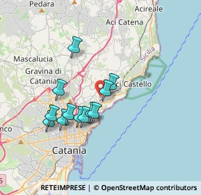Mappa Ospedale Cannizzaro, 95126 Catania CT, Italia (3.34833)