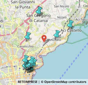 Mappa Ospedale Cannizzaro, 95126 Catania CT, Italia (2.979)