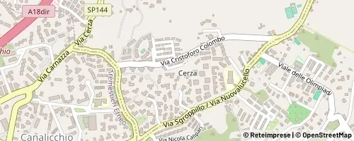 Mappa San Gregorio di Catania