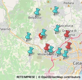 Mappa Viale dell'Industria, 95040 Camporotondo etneo CT, Italia (4.25833)