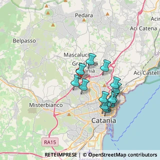 Mappa Via Fasano, 95123 Catania CT, Italia (3.56846)