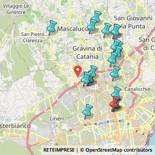 Mappa Via Fasano, 95123 Catania CT, Italia (2.443)