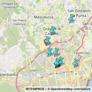 Mappa Via Fasano, 95123 Catania CT, Italia (2.15182)