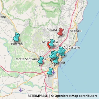 Mappa Via San Luca, 95123 Catania CT, Italia (6.935)