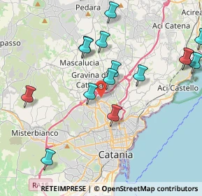 Mappa Via delle Querce, 95030 Gravina di Catania CT, Italia (5.9805)