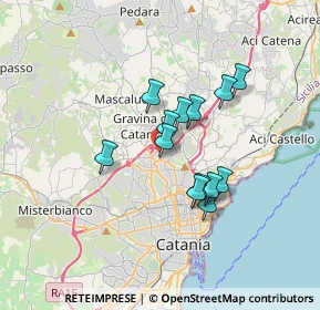 Mappa Via delle Querce, 95030 Gravina di Catania CT, Italia (2.93462)