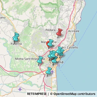 Mappa Via San Giovanni Battista, 95123 Catania CT, Italia (7.1)
