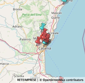 Mappa Via Federico de Roberto, 95030 Gravina di Catania CT, Italia (9.86909)