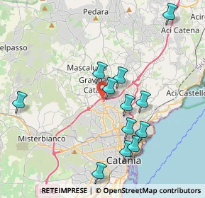 Mappa Via Federico de Roberto, 95030 Gravina di Catania CT, Italia (4.36167)