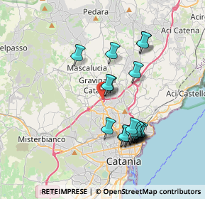 Mappa Via Federico de Roberto, 95030 Gravina di Catania CT, Italia (3.8935)