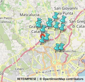 Mappa Via Federico de Roberto, 95030 Gravina di Catania CT, Italia (1.51)