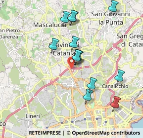 Mappa Via Federico de Roberto, 95030 Gravina di Catania CT, Italia (2.03077)