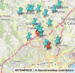 Mappa Via Federico de Roberto, 95030 Gravina di Catania CT, Italia (2.05222)