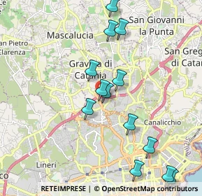 Mappa Via Federico de Roberto, 95030 Gravina di Catania CT, Italia (2.35462)