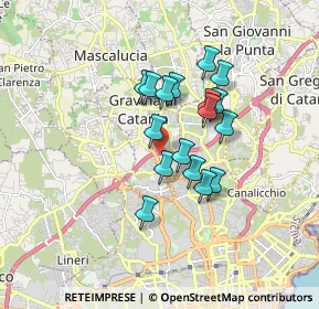 Mappa Via Federico de Roberto, 95030 Gravina di Catania CT, Italia (1.47294)