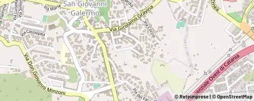 Mappa Catânia