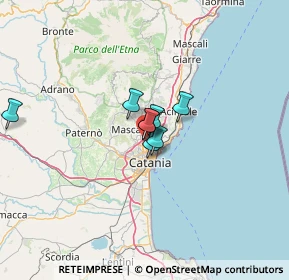 Mappa Via Giacomo Puccini, 95030 Gravina di Catania CT, Italia (23.63727)