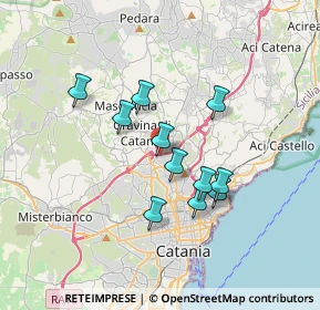 Mappa Via Giacomo Puccini, 95030 Gravina di Catania CT, Italia (3.22818)