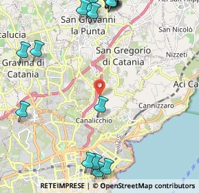 Mappa Via Carrubbazza, 95037 San Giovanni La Punta CT, Italia (3.5315)