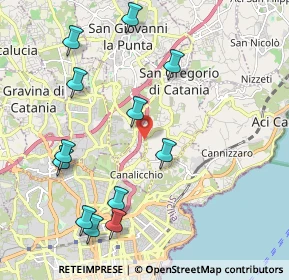 Mappa SP144, 95037 San Giovanni La Punta CT, Italia (2.605)