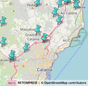Mappa Via Balatelle, 95030 Sant'agata Li Battiati CT, Italia (6.678)