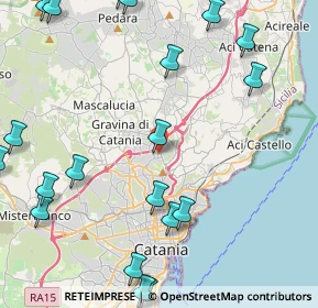 Mappa Via Balatelle, 95030 Sant'agata Li Battiati CT, Italia (6.7365)