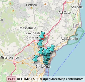 Mappa Via Balatelle, 95030 Sant'agata Li Battiati CT, Italia (3.56692)