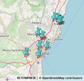 Mappa Via Balatelle, 95030 Sant'agata Li Battiati CT, Italia (6.98818)