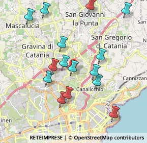 Mappa Via Balatelle, 95030 Sant'agata Li Battiati CT, Italia (2.23467)