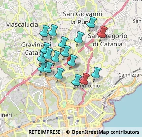 Mappa Via Balatelle, 95030 Sant'agata Li Battiati CT, Italia (1.59667)