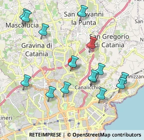 Mappa Via Balatelle, 95030 Sant'agata Li Battiati CT, Italia (2.42)