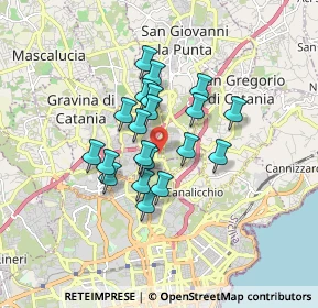 Mappa Via Balatelle, 95030 Sant'agata Li Battiati CT, Italia (1.406)