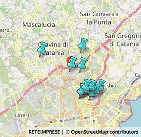Mappa Via A. di Sangiuliano, 95030 Gravina di Catania CT, Italia (1.72417)