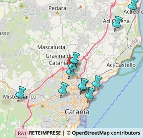 Mappa Via Giovanni Corsaro, 95030 Sant'Agata Li Battiati CT, Italia (4.16182)