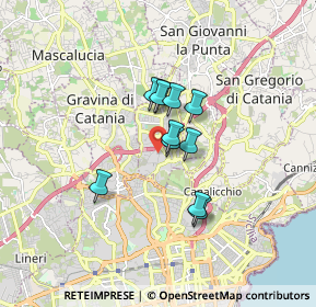 Mappa Via Giovanni Corsaro, 95030 Sant'Agata Li Battiati CT, Italia (1.23455)